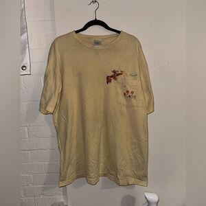 Yellow Disney Tigger Graphic T-Shirt